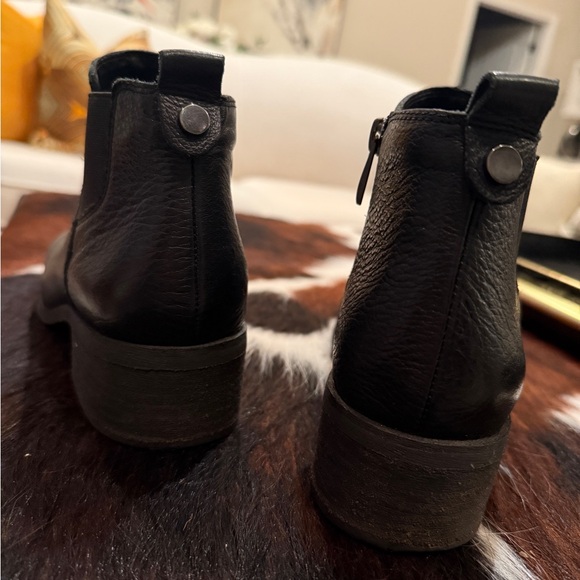 Franco Sarto Daralyn Leather Ankle Boots - Sz 8.5 - Picture 6 of 14